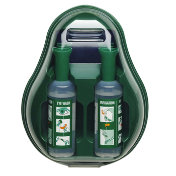 Oogspoelstation met 2 fles 500ml steriele zoutoplossing