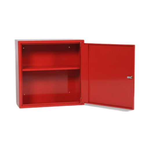 BHV Kast 60 x 60 x 25 cm rood